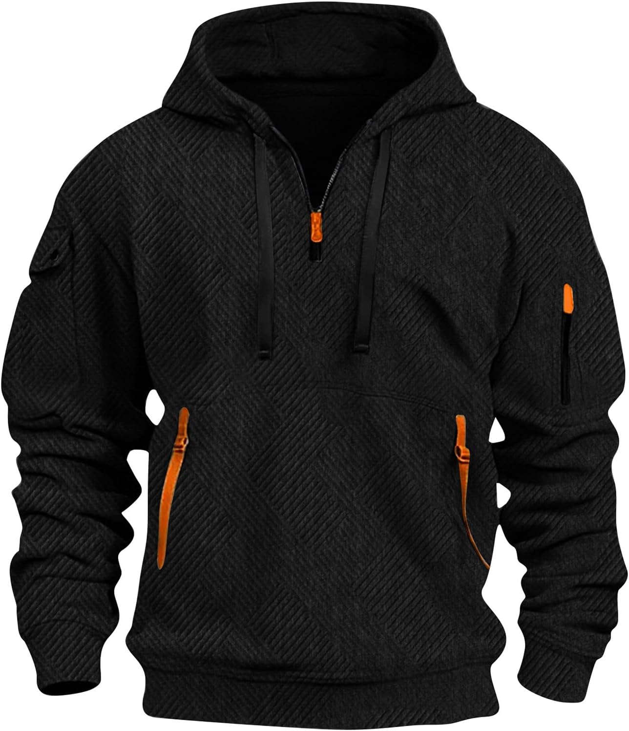 Kissonic Quilted Hoodie - Stay Cozy with Tactical Style