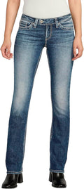 Tuesday Low Rise Slim Bootcut Jeans for Women - Dark Indigo