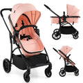 INFANS 2 in 1 Baby Stroller with Bassinet for Newborns