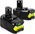 CaliHutt 18V 6.0Ah Replacement Battery for Ryobi ONE+ - Longer Run