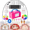 Balloon Arch Kit and Pump - Adjustable 9ft Tall 10ft Wide Stand