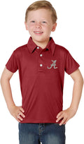 Little King Toddler Polo Shirt for Boys Supporting NCAA Teams