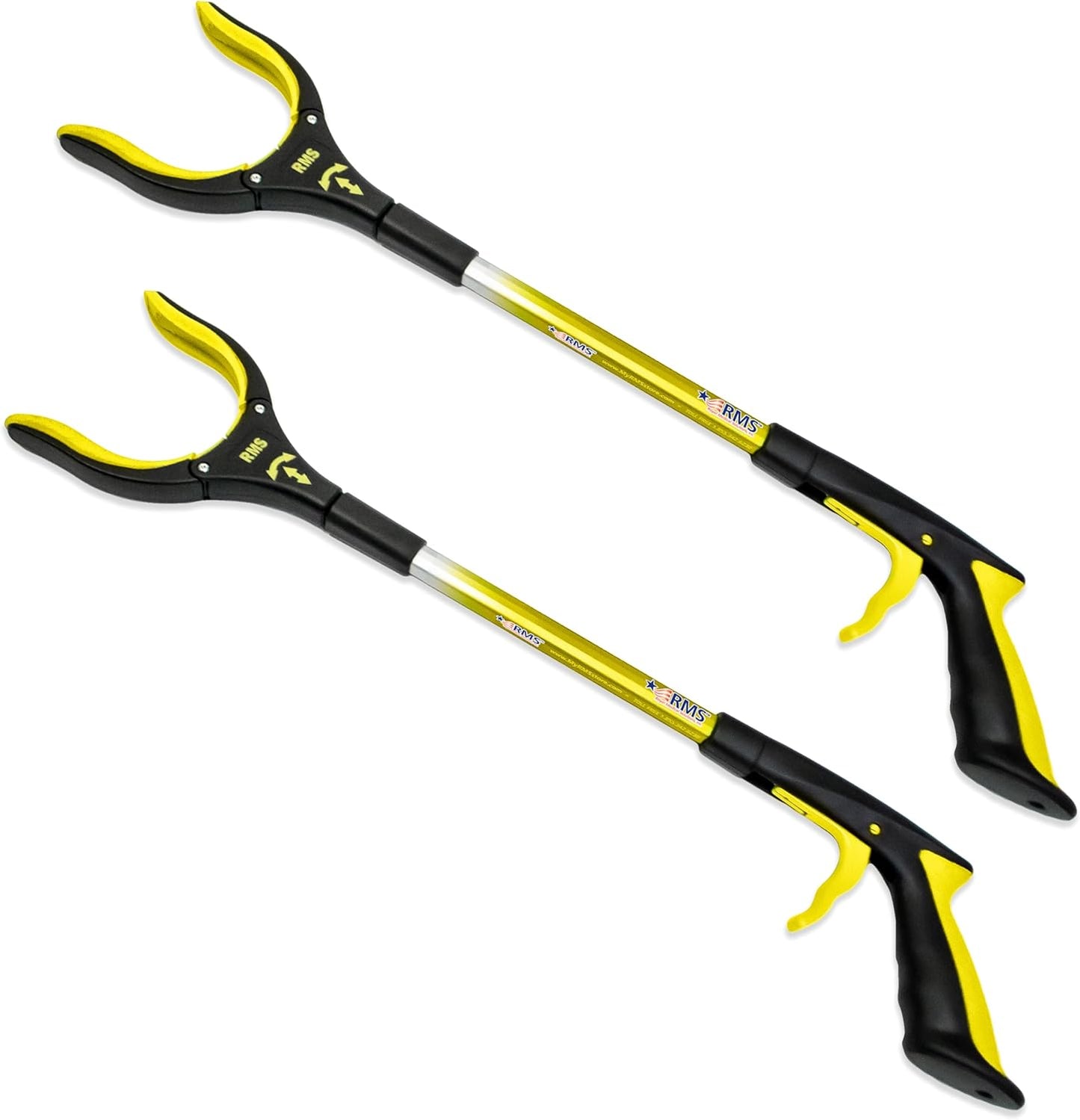RMS 21 Inch Short Grabber Reacher - Perfect Indoor Mobility Aid