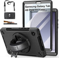 Case for Galaxy Tab A9 Plus 11 in - Heavy Duty TPU Cover with Stand