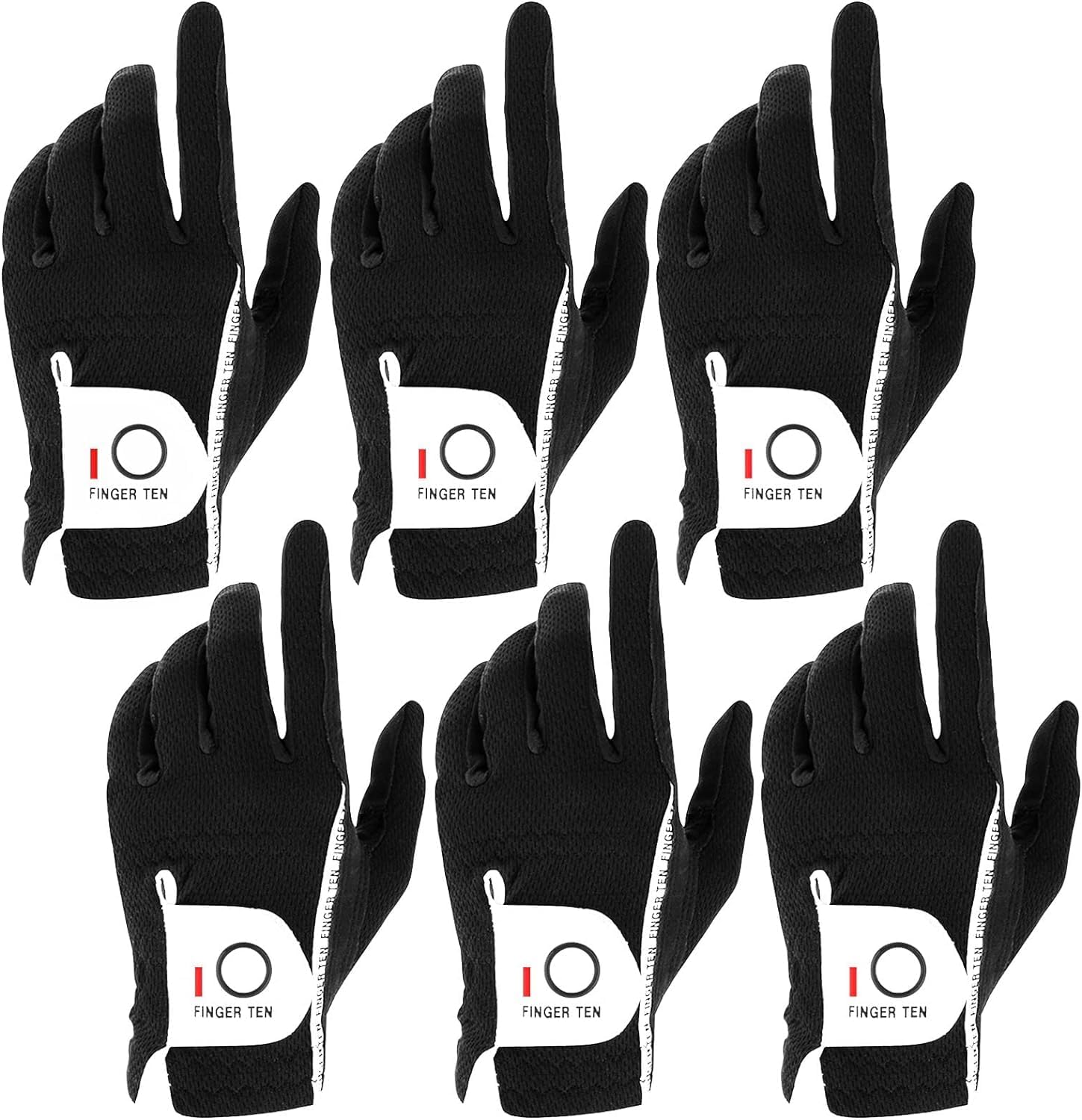 FINGER TEN Golf Gloves for All Weather Performance and Grip