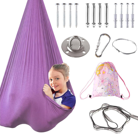 Indoor Therapy Sensory Swing for Kids with Special Needs Fun