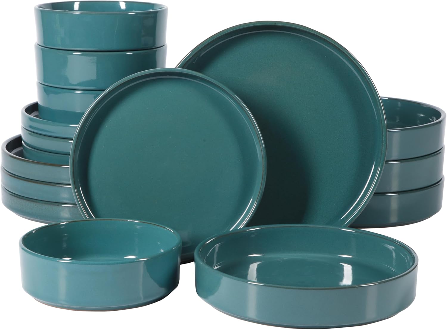 Bloomhouse Santorini Mist Dinnerware Set for Four - 16pcs