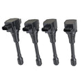 Ignition Coil Pack Set of 4 Compatible with Nissan & Infiniti