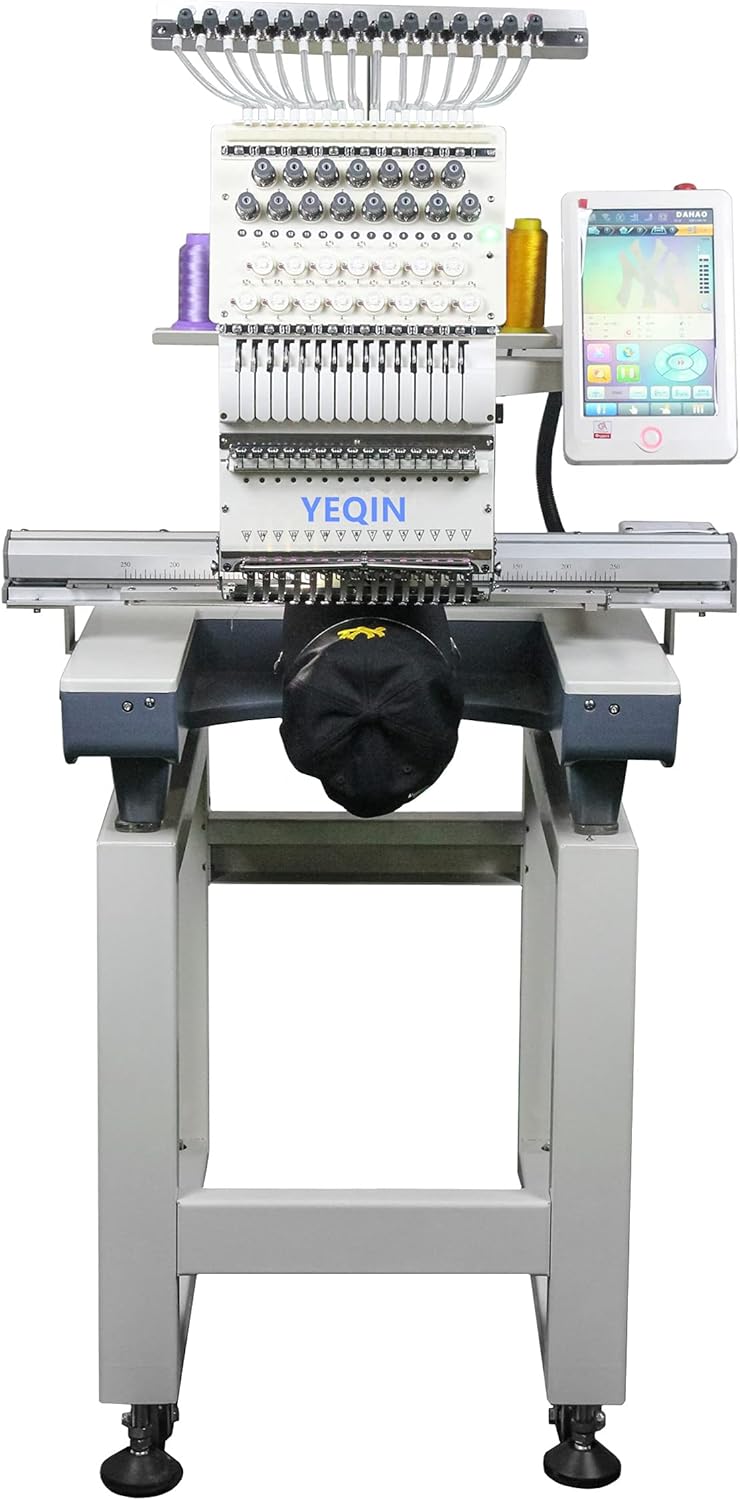 YEQIN YQ-1501 Automatic 15 Needle Embroidery Machine - Customized Perfection!