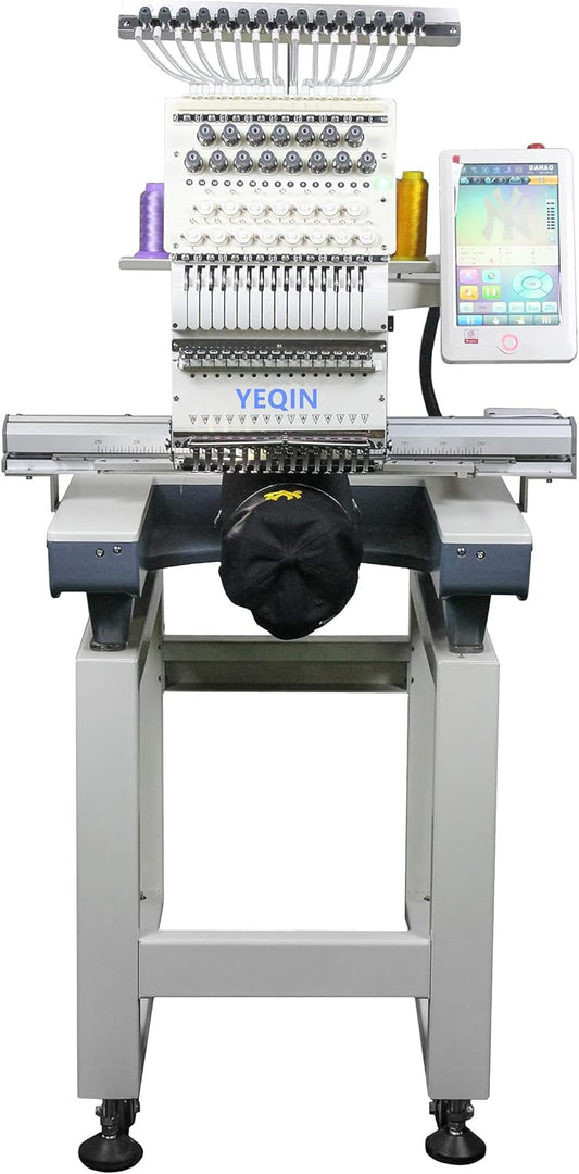 YEQIN YQ-1501 Automatic 15 Needle Embroidery Machine - Customized Perfection!