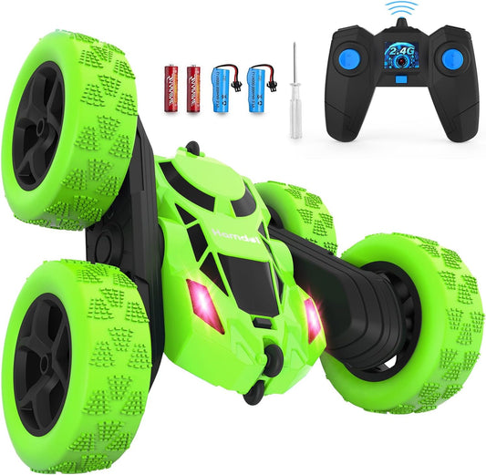 Remote Control Car 360 Rotating 4WD Stunt Toy for Kids