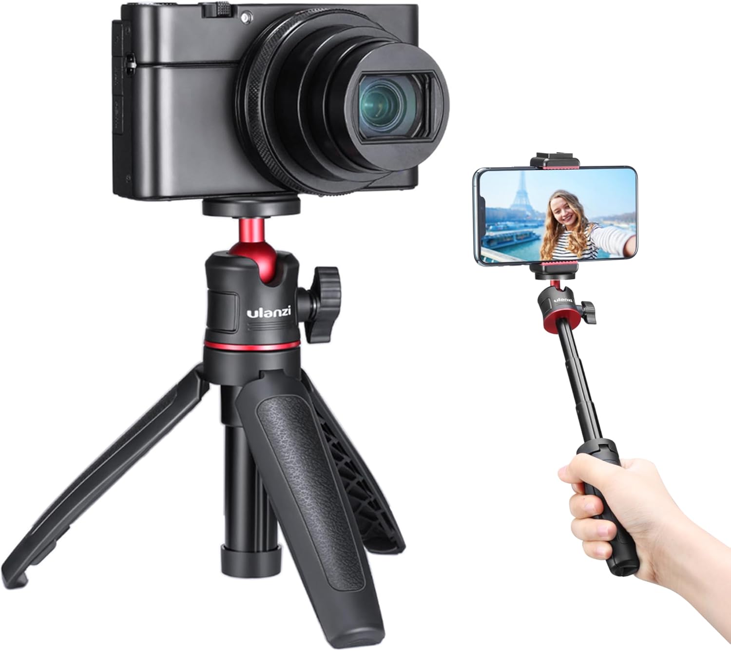 YILIWIT Mini Tripod - Extendable Vlogging Stand