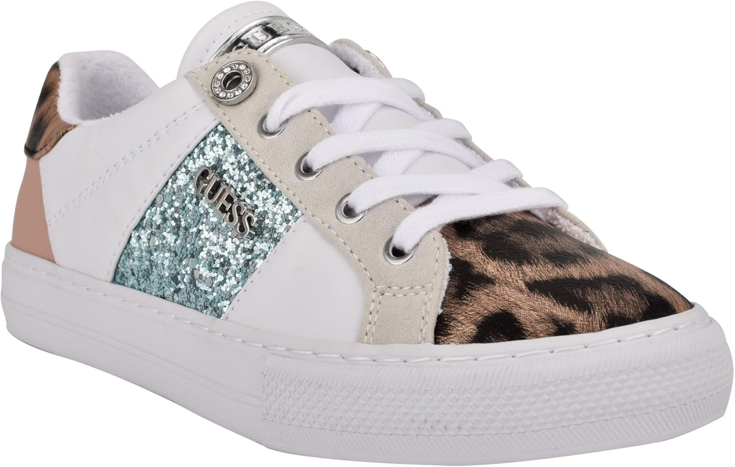 Guess Women's Loven Sneaker: Chic Quilted Design for Comfort
