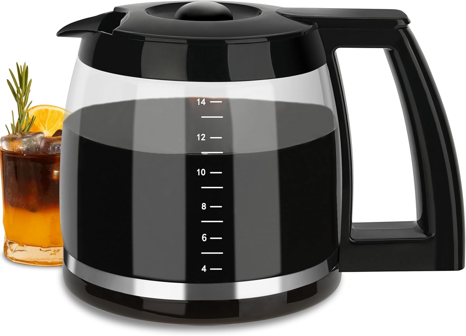 Syuebrew 14-Cup Cuisinart Coffee Maker Carafe Replacement