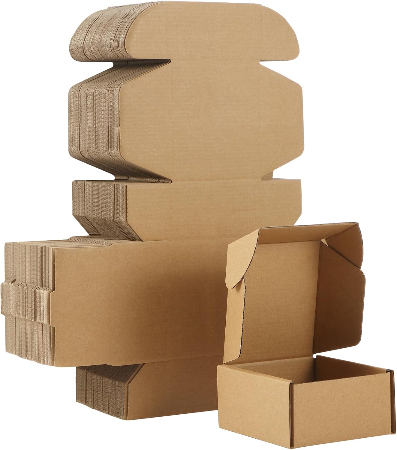 Qilery 100 Pcs Shipping Boxes for Small Business Packaging