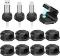 Magnetic Cable Clips 12 Pack - Magnetic Cord Organizer for Desk
