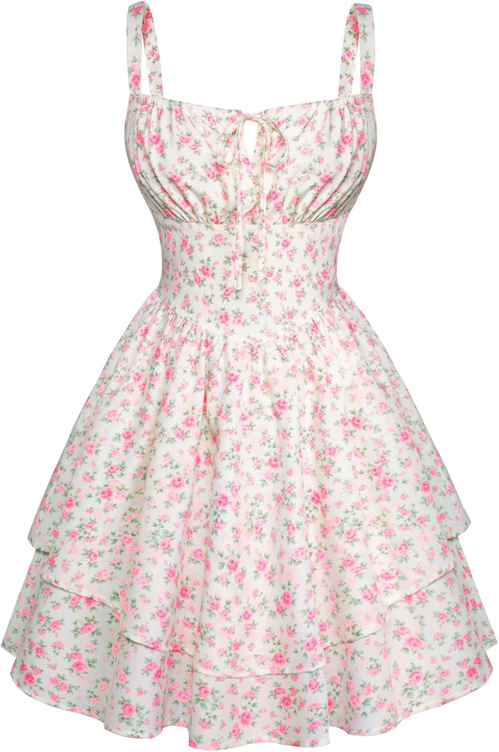 Floral Corset Dress for Women by Scarlet Darkness - Summer Style