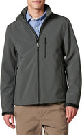 Men's Water-Resistant Softshell Jacket - Warm, Lightweight Layer