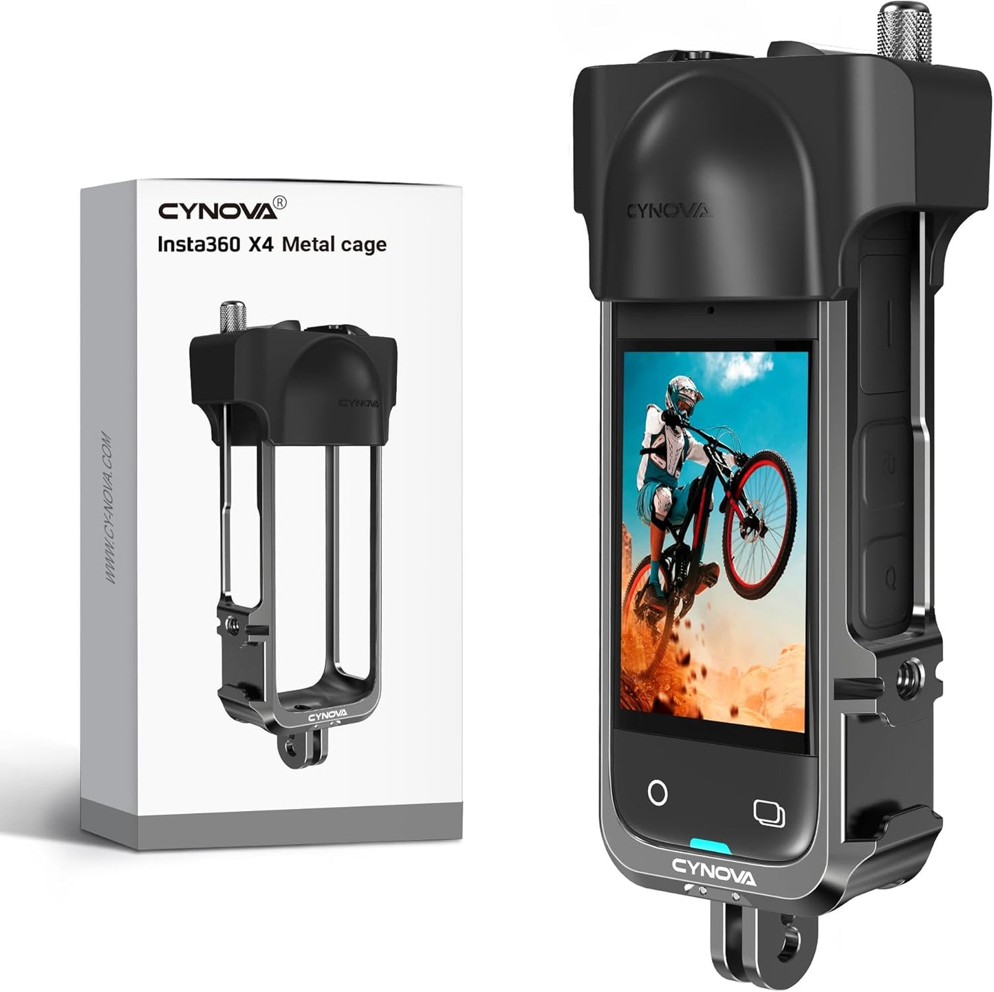 Insta 360 X4 Utility Frame with Silicone Lens Cover for Protection