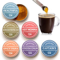Coffee Dust Flavoring Powder Sampler Set (72 Servings) - Variety Pack
