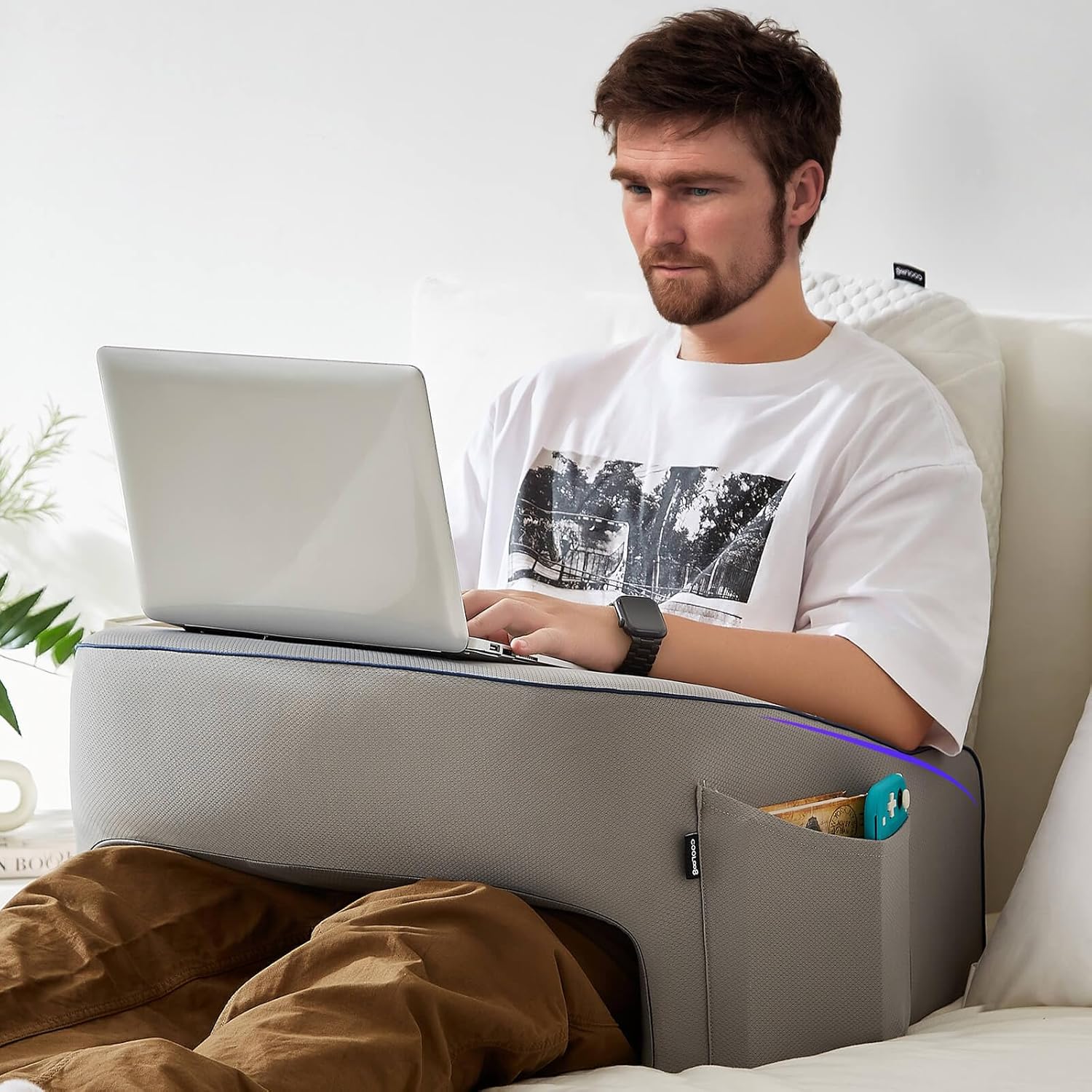 Memory Foam Lap Desk for Adults - Ultimate Comfort!