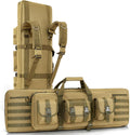 Double Rifle Bag Soft Case - Dual Gun Carry with Molle Pockets