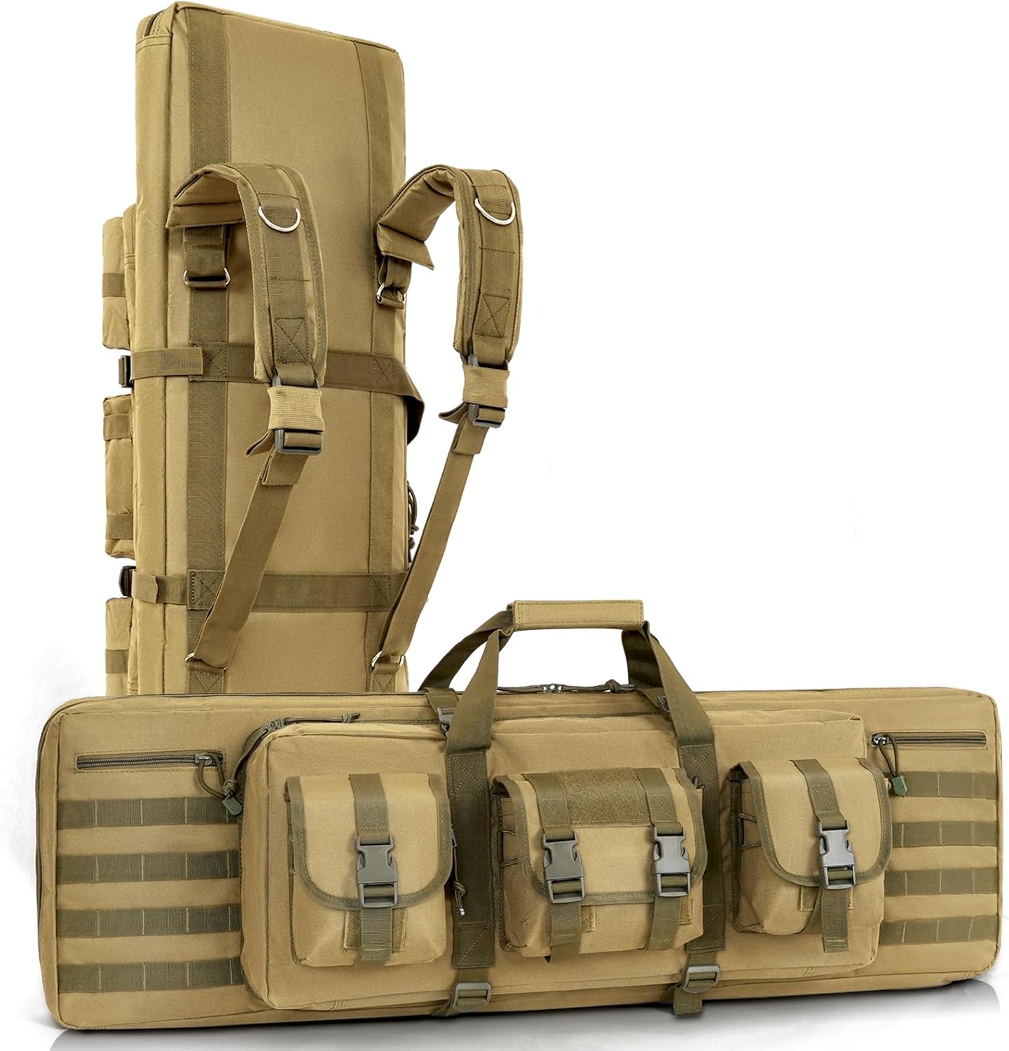 DULCE DOM Soft Double Rifle Bag for Tactical Storage & Transport