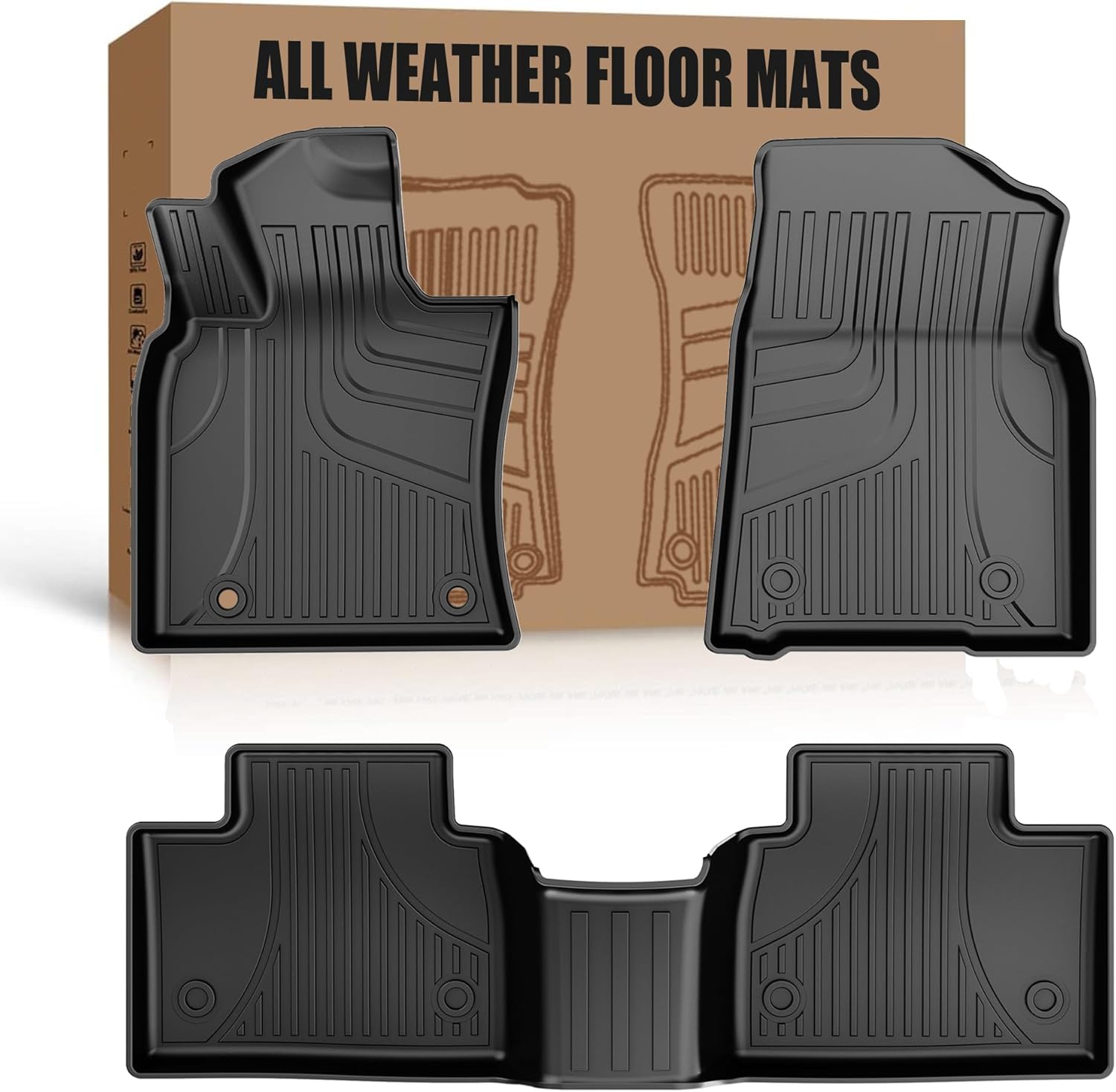 Custom Fit Floor Mats for Toyota Camry 2018-2024 Models