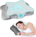 Cervical Memory Foam Pillow with Adjustable Height - Neck Pain Relief