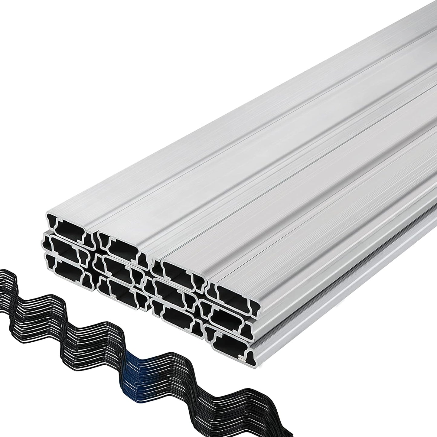 Greenhouse Spring Wire and Lock Channel Bundle for Secure Fixation