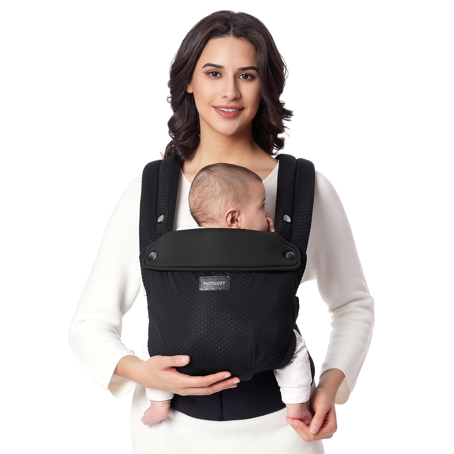 Momcozy Breathable Mesh Baby Carrier for All Day Comfort