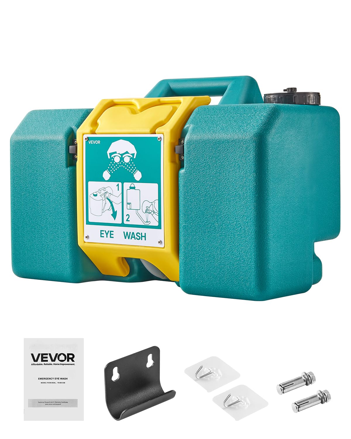 VEVOR Portable Eye Wash Station for Emergency Eye Care Needs