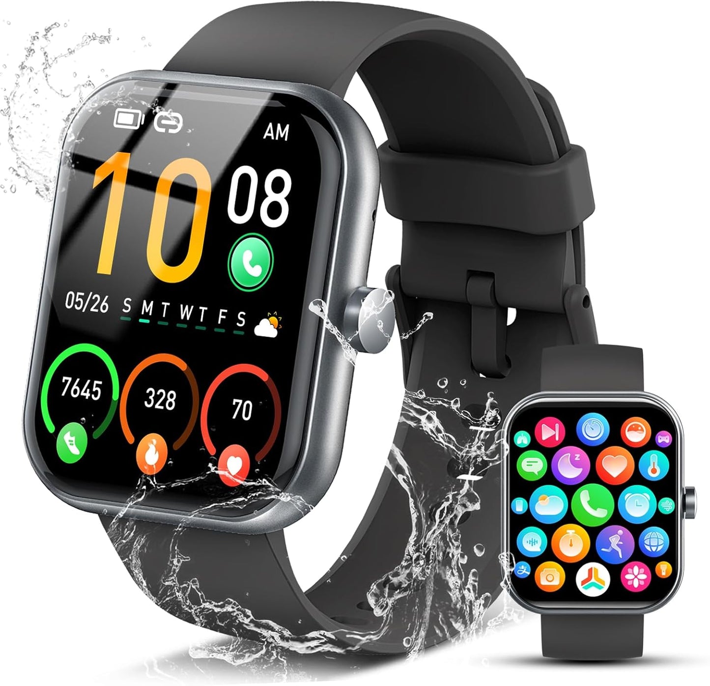 Smart Watch for Men Women with HD Fitness Tracker Features