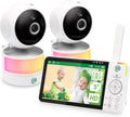 LeapFrog LF915-2HD Baby Monitor 5 in 720p Screen - Color Night Vision