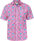 Men's Stylish Hawaiian Print Shirts by Tipsy Elves - Summer Vibes