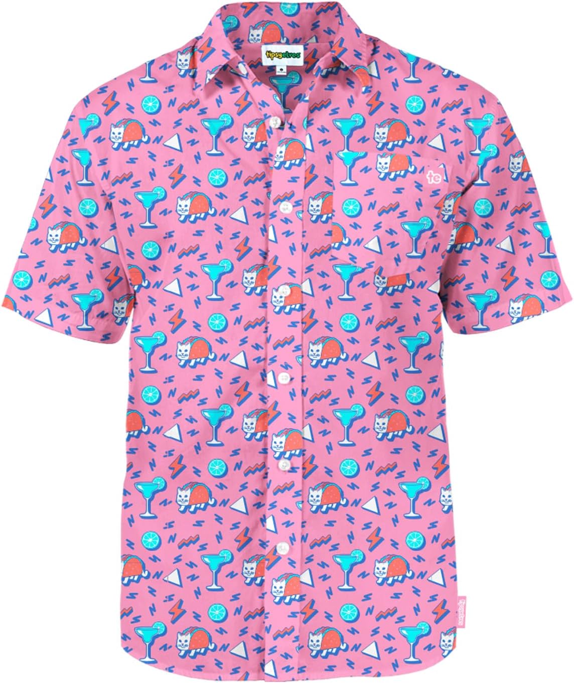 Tipsy Elves Hawaiian Shirts for Men - Perfect for Summer Fun