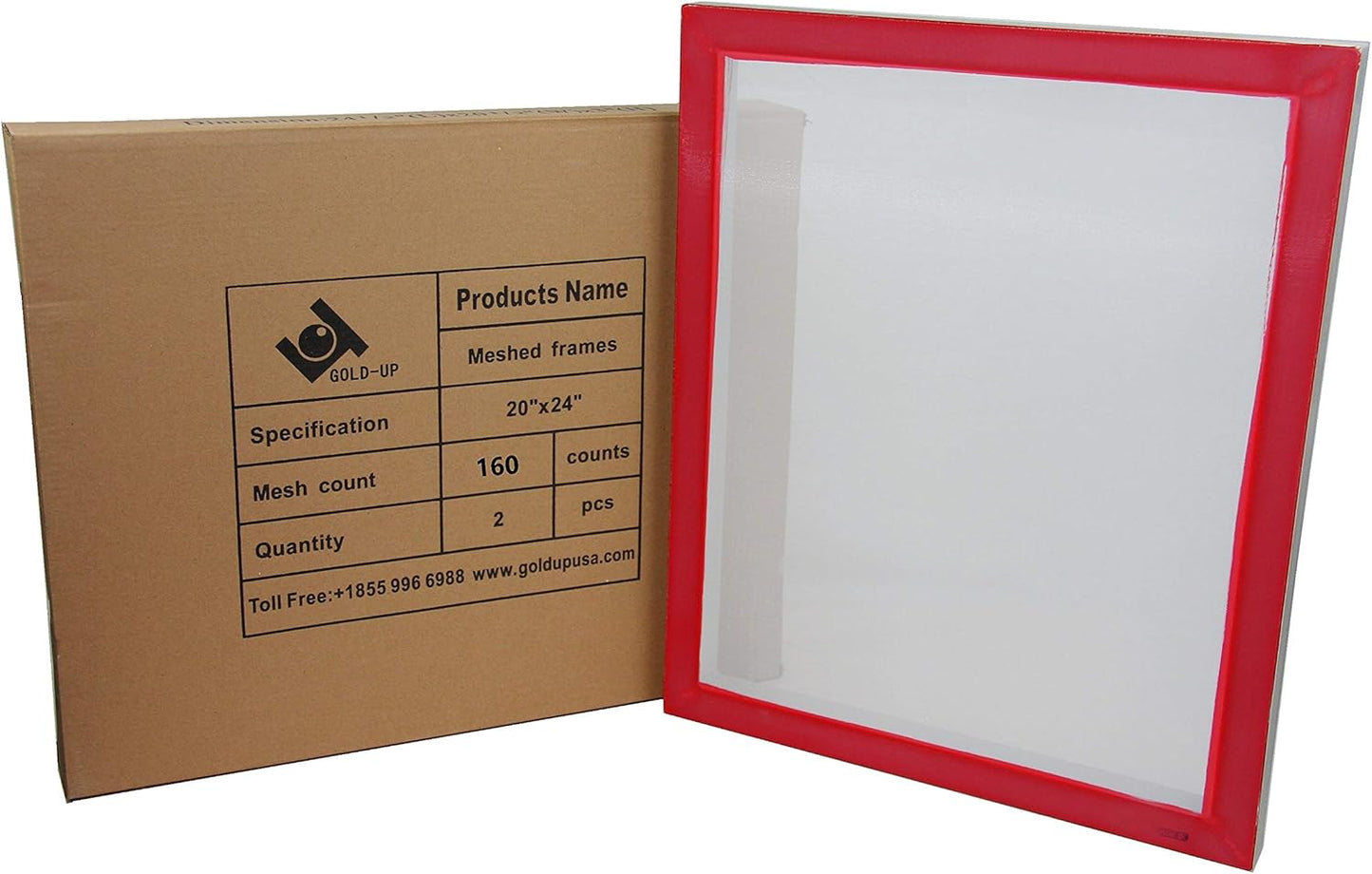 20 x 24 Inch Pre-Stretched Aluminum Silk Screen Printing Frames