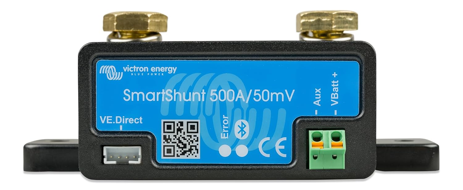 Victron Energy Smart Battery Shunt - Bluetooth Battery Monitor