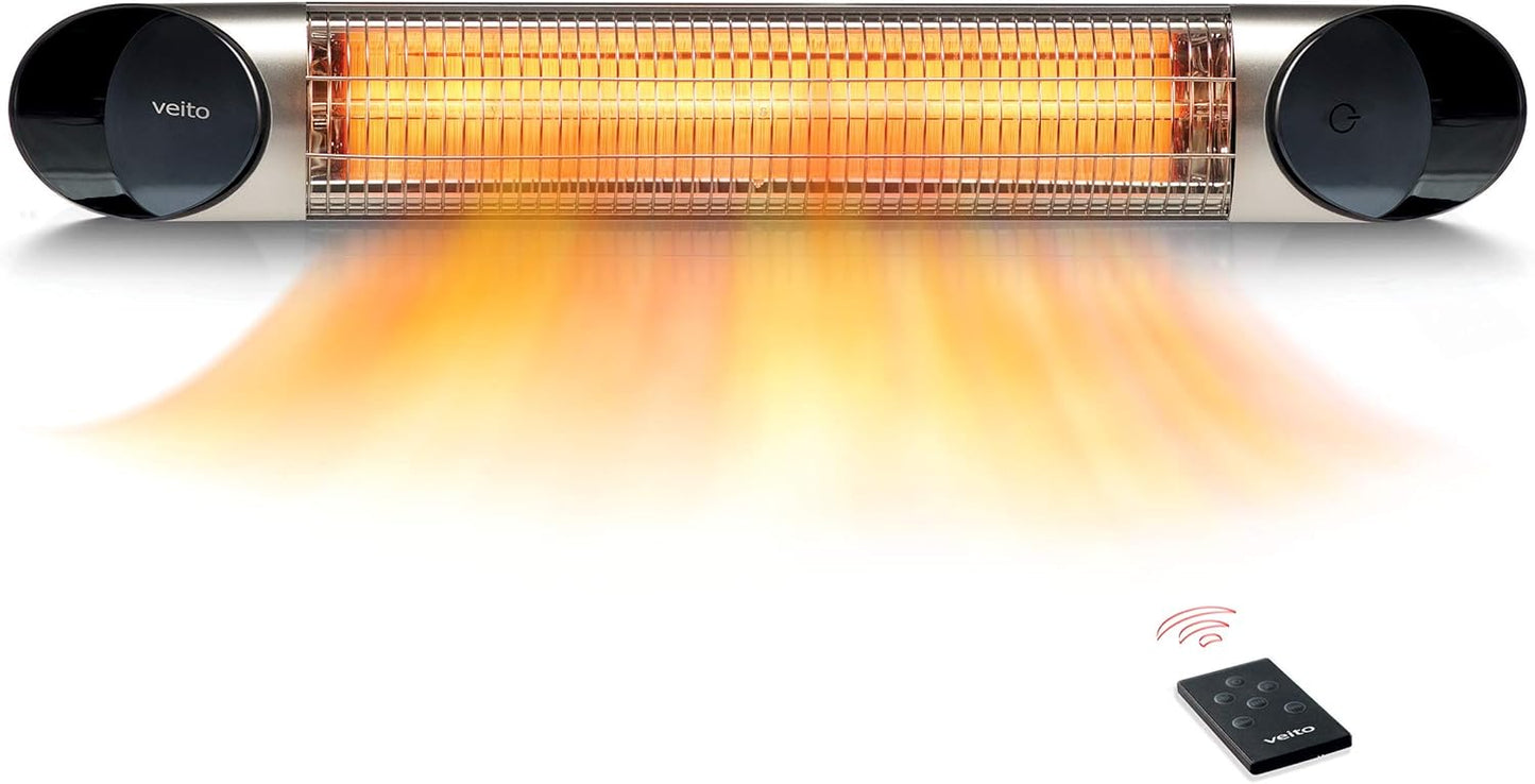 1500W Outdoor Ceiling Heater - Stay Cozy on Patio!