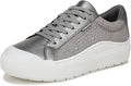 Womens Time Off Retro Lace Up Tennis Shoes - Comfortable Lift