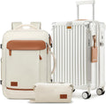 20in Carry On Luggage with Cup Holder and USB Port - Smart Expandable