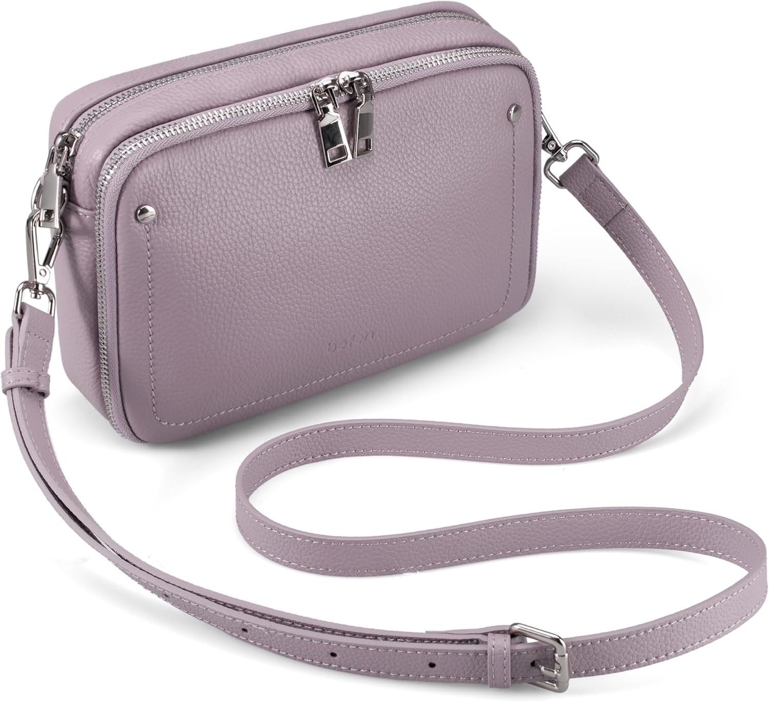Genuine Leather Crossbody Bags for Women with RFID Protection