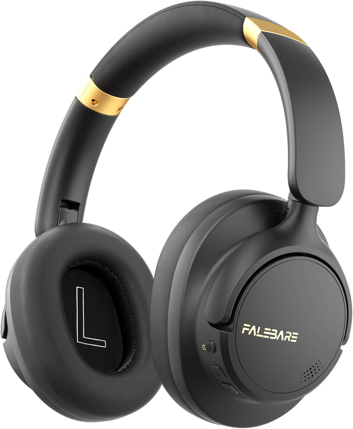 Wireless Noise-Canceling Headphones: 80H Playtime & Deep Bass