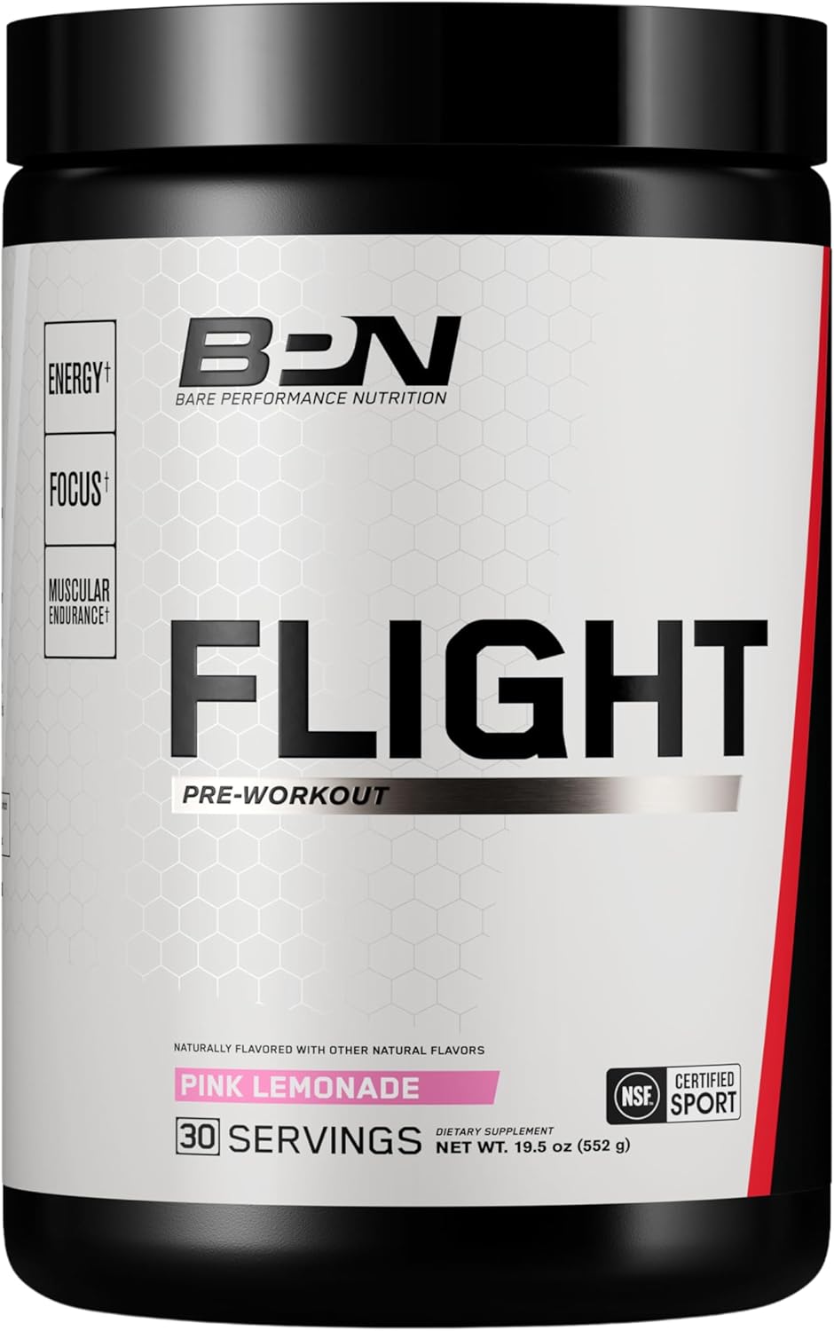 BARE PERFORMANCE NUTRITION Flight Pre Workout for Energy Boost