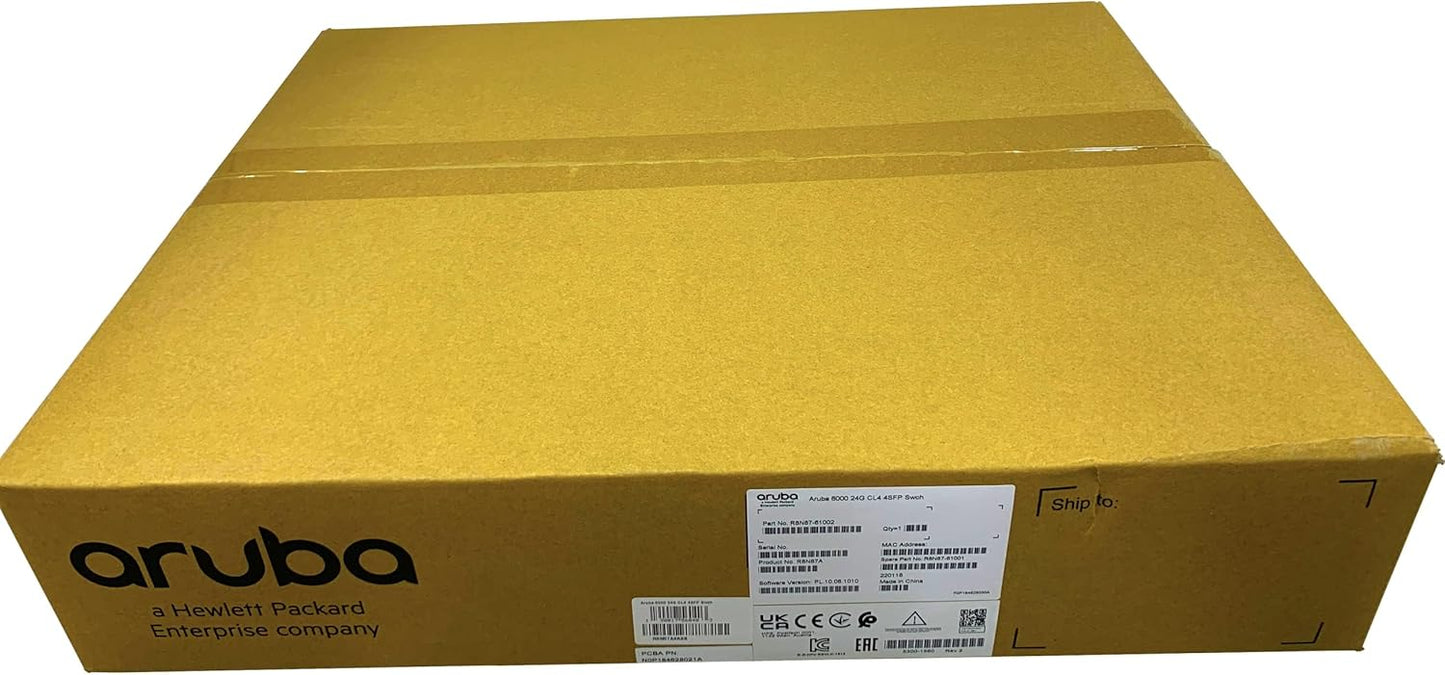 HPE Aruba 6000 24G Class4 PoE Switch with 4SFP Ports