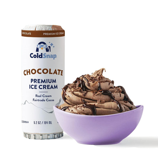 ColdSnap Chocolate Ice Cream Pods for Instant Decadent Treats
