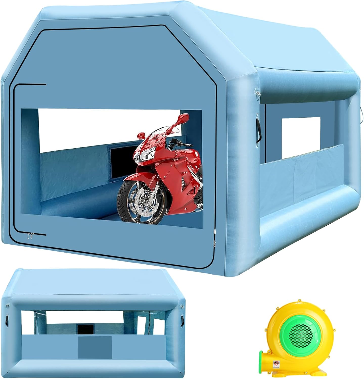 Portable Inflatable Paint Booth - DIY Painting Made Easy!