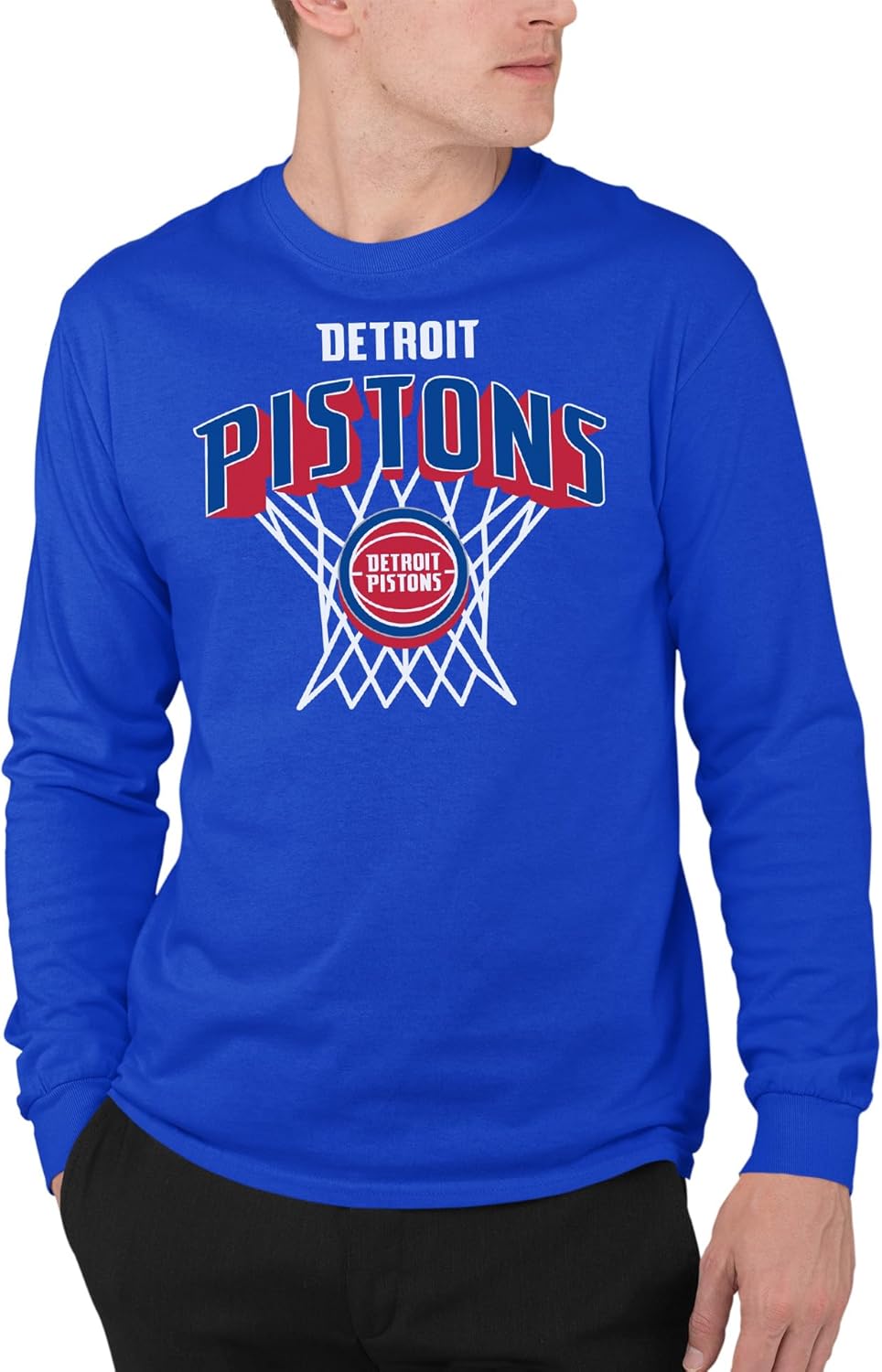 Junk Food NBA Nothing But Net Long Sleeve Fan Tee for All