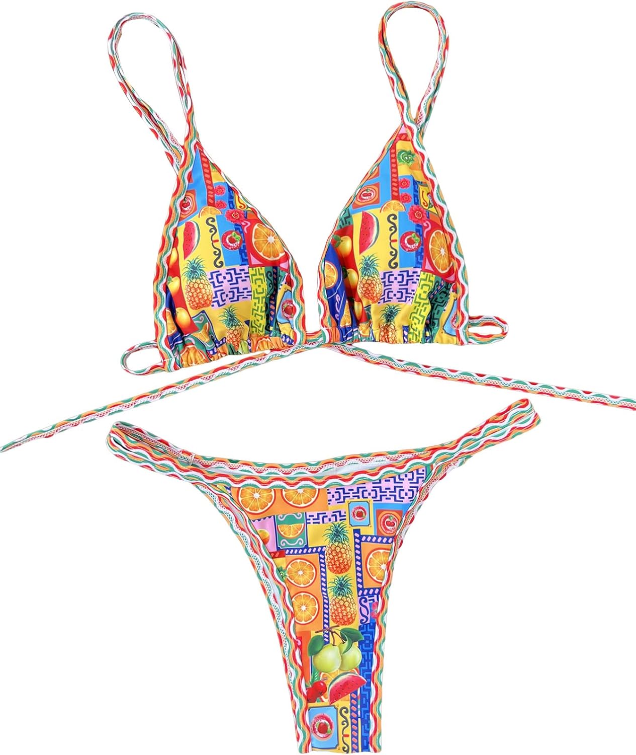 Sexy Micro Triangle Swimsuit Set by COZYEASE