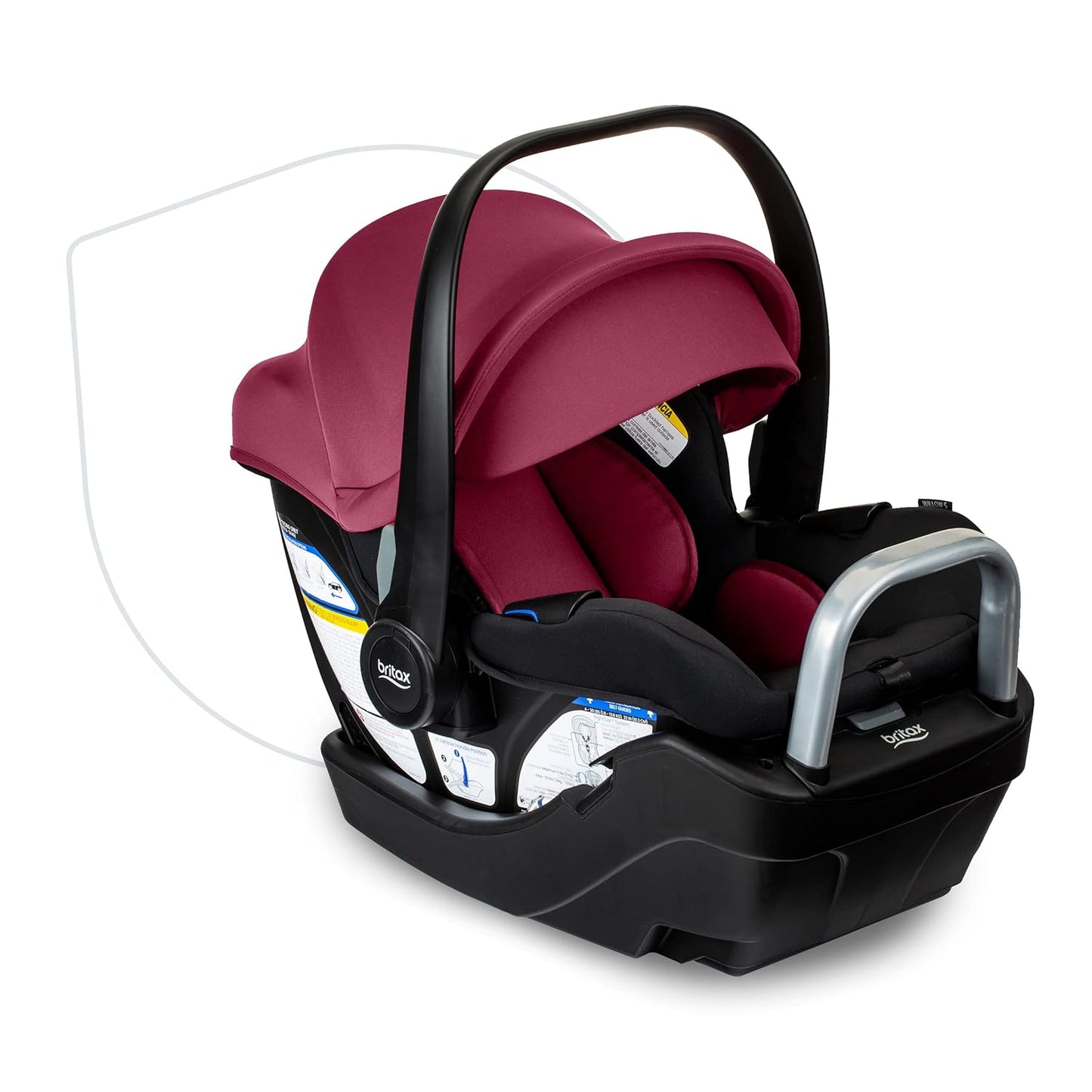 Britax Willow S Infant Car Seat with ClickTight Technology